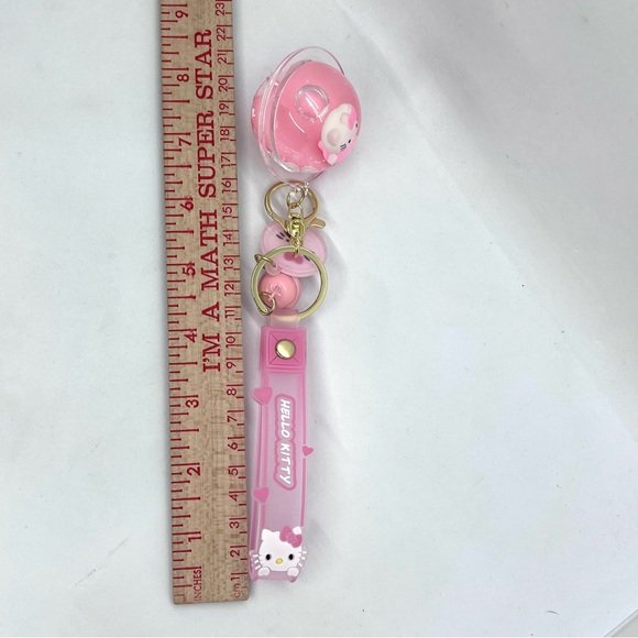 Hello Kitty Bag Charm NWT Lot of 3 Bling Wristlet Sanrio - Picture 10 of 11